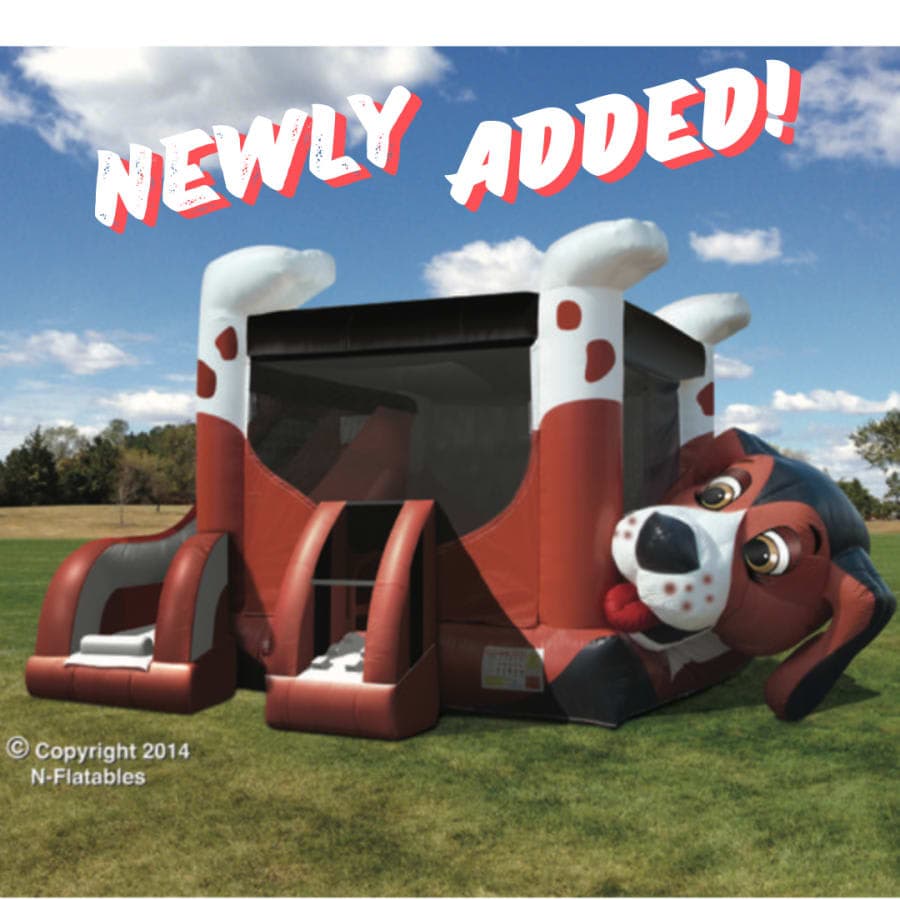 Beagle Belly Bounce House Combo