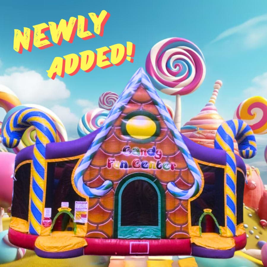 Candy Fun Center Bounce & Slide Combo