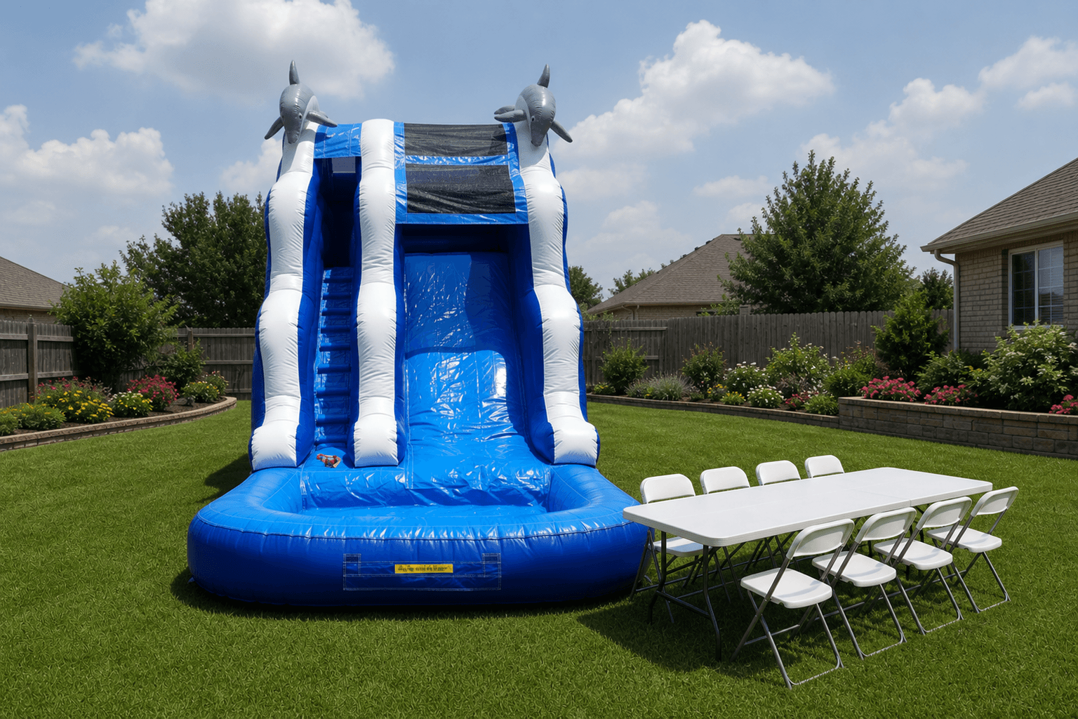 Dolphin Water Slide Bundle Package