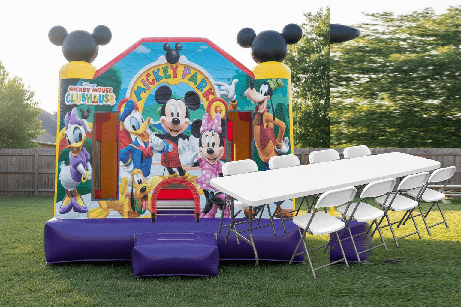 Red Mick Bounce House Bundle Package
