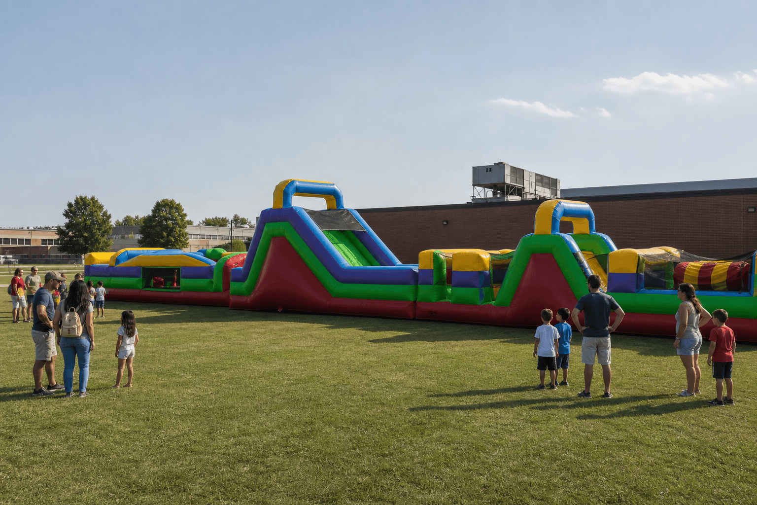 Charlotte 90-Foot Obstacle Course Rental: Plan the Mega Challenge
