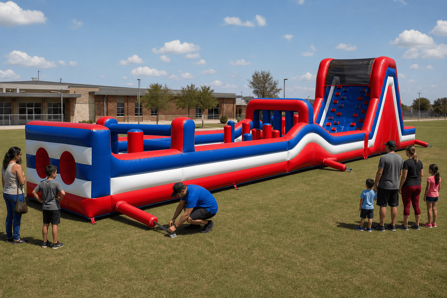 San Antonio 85-Foot Boot Camp Obstacle Course Rental Guide