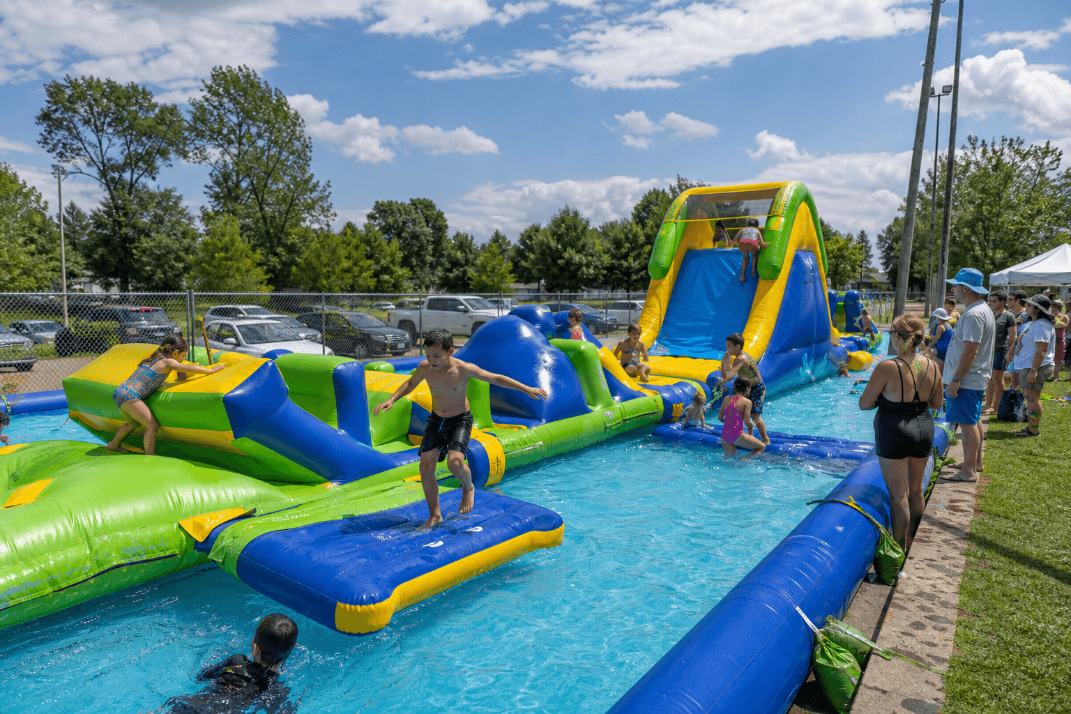 Inflatable Water Obstacle Course