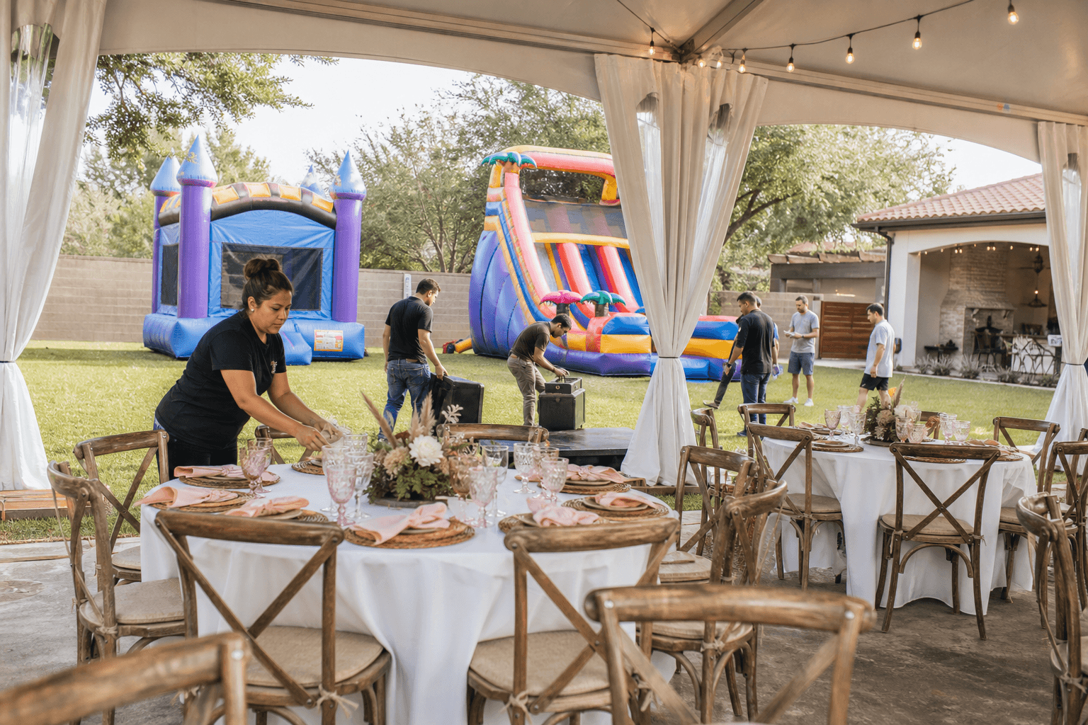 Your Guide to Inflatable Slides and Bounce Houses in Houston