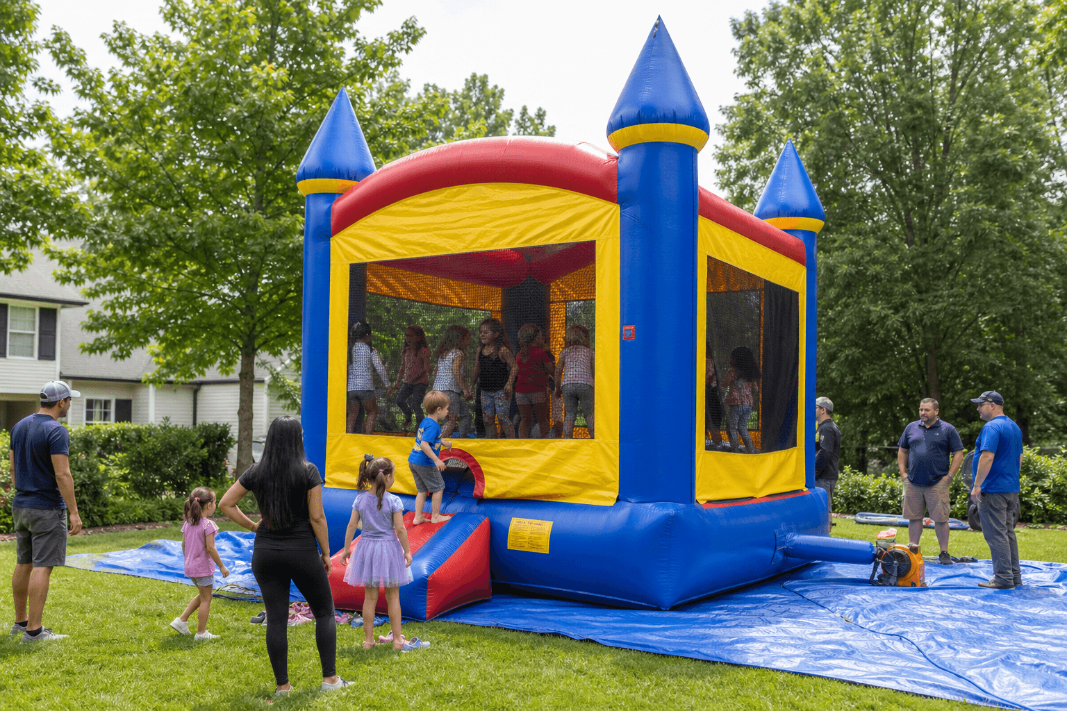 Get the Party Started: Inflatable Houses for Rent in Charlotte
