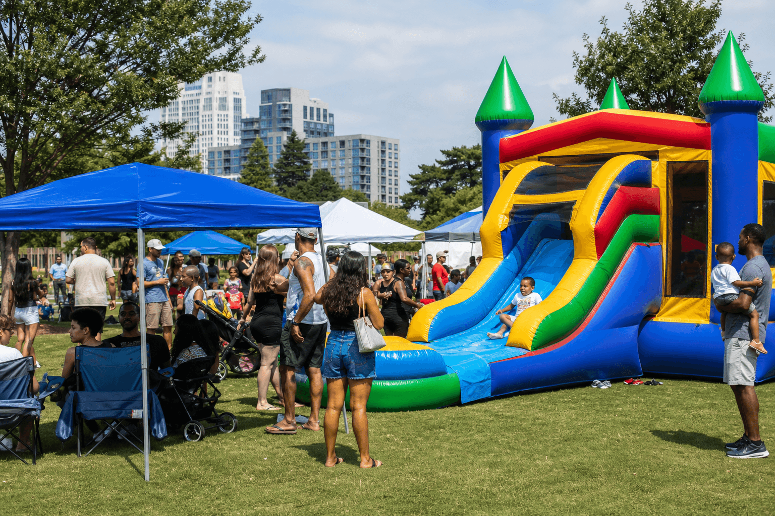 Revitalize Your Party with Premier Slide Rentals Near Me in Charlotte