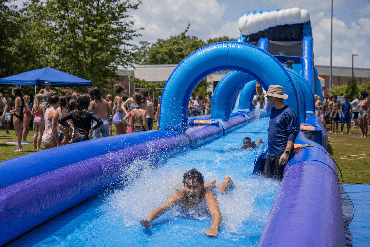 Top Blow Up Slip and Slide Rental Services in Charlotte