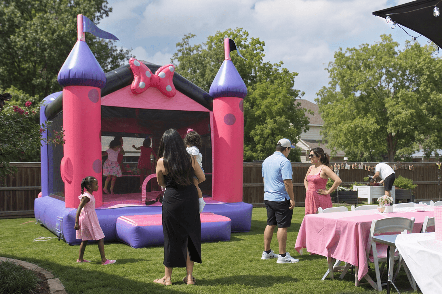 Where to Rent a Minnie Bounce House in Dallas