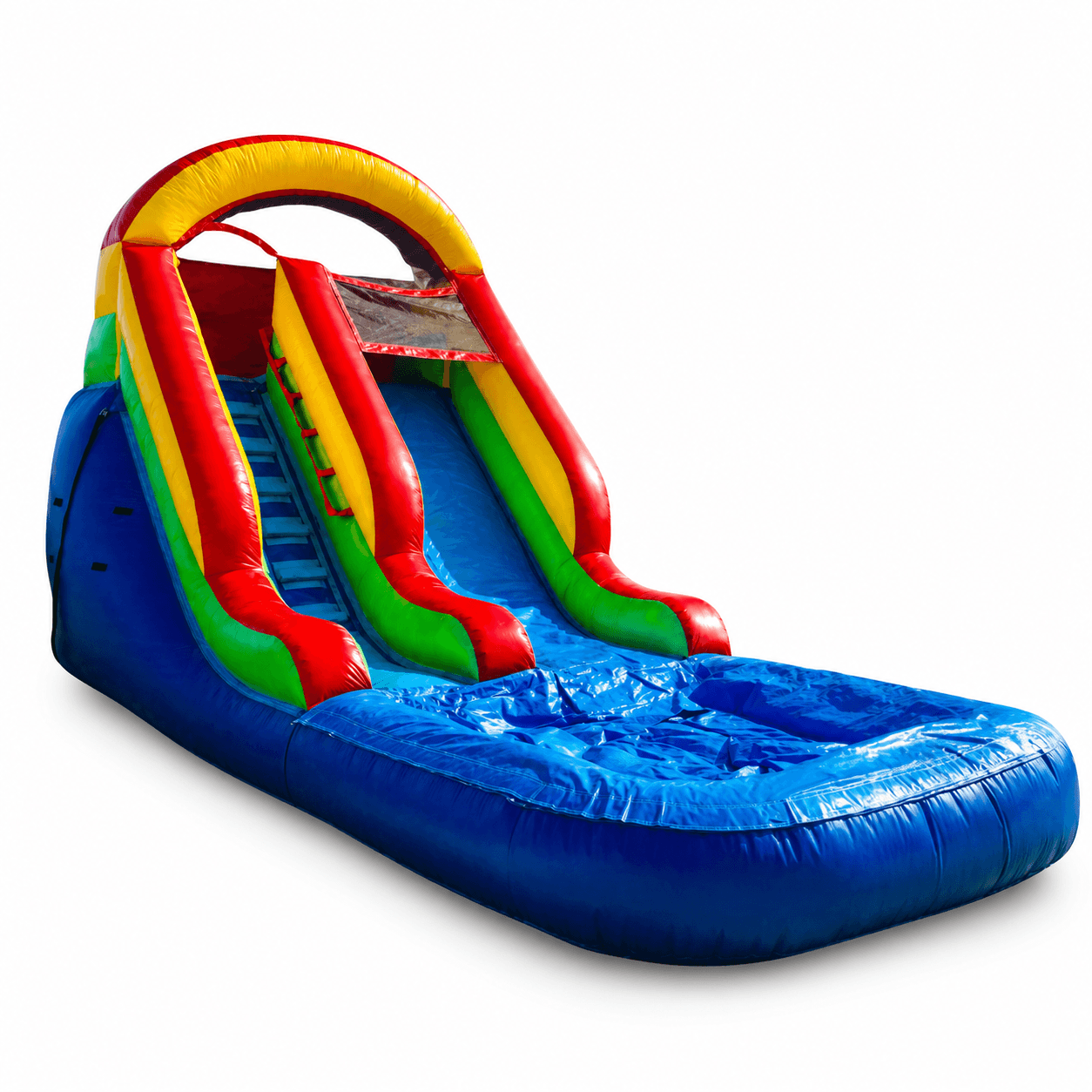Multicolor Inflatable Slide
