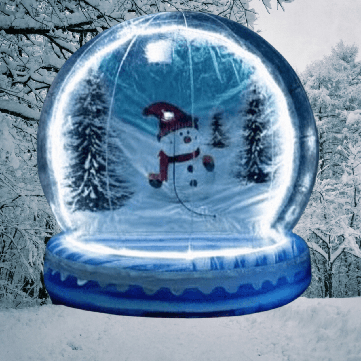 Life Size Snow Globe Pictures - Up To 3 Hours