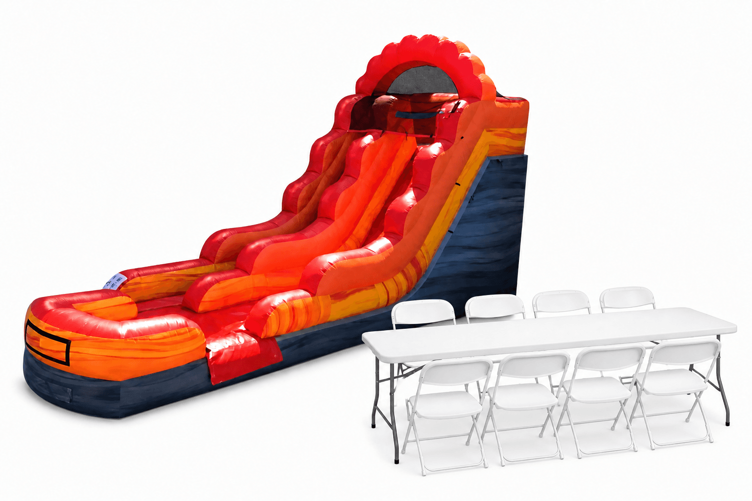 14' Volcano Inflatable Slide Bundle