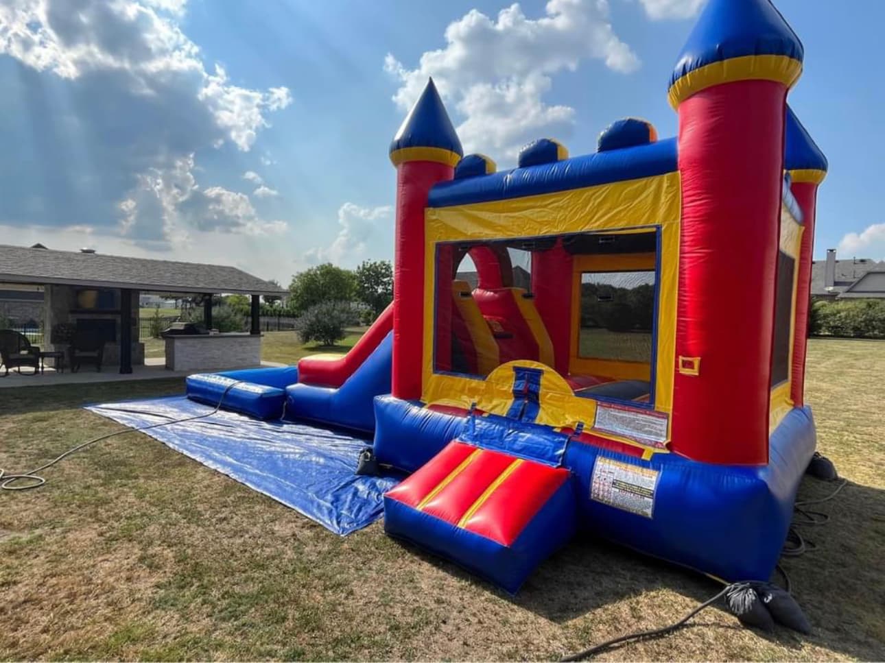 Bounce House/Slide Combo