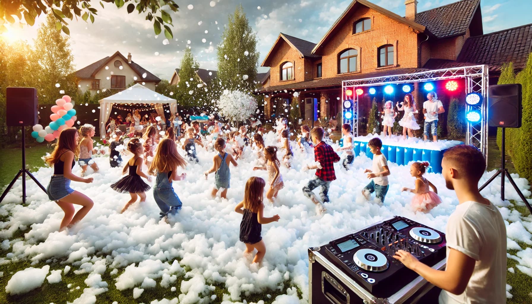 Foam Party 2 Hours w/ Attendent