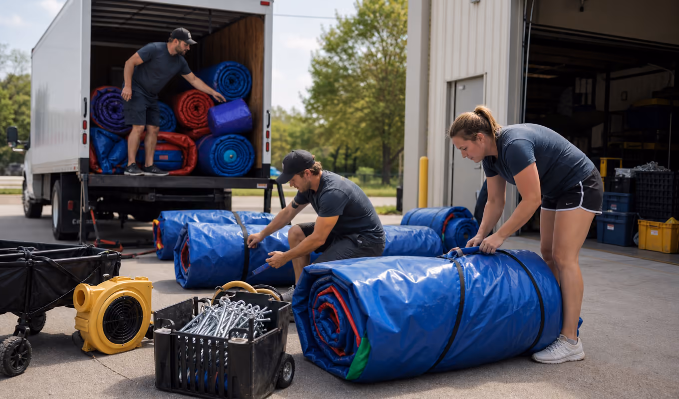 How to Start an Inflatable Bounce House Business