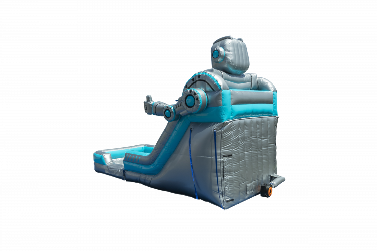 Friendly Robot Water Slide 15 ft (wet)