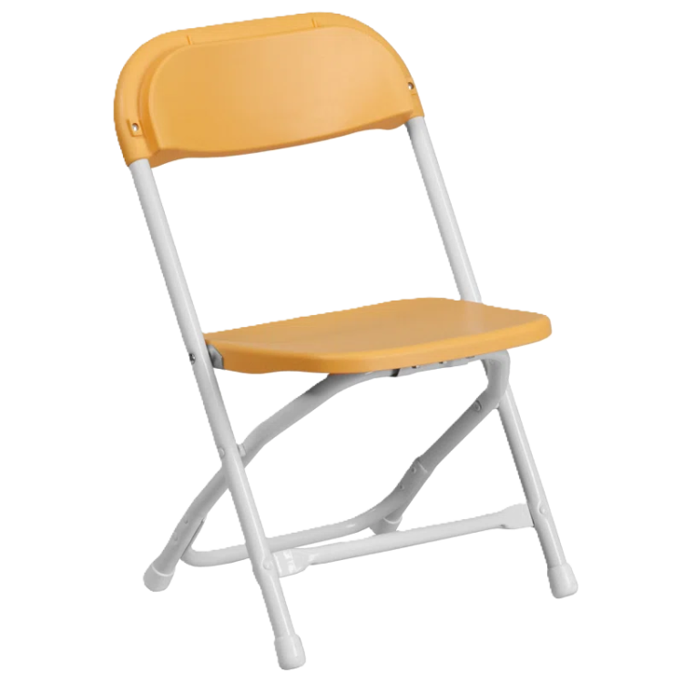 Yellow Children's Folding Chairs